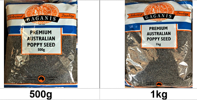 Gaganis Premium Australian Poppy Seed